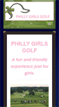 Mobile Screenshot of phillygirlsgolf.com